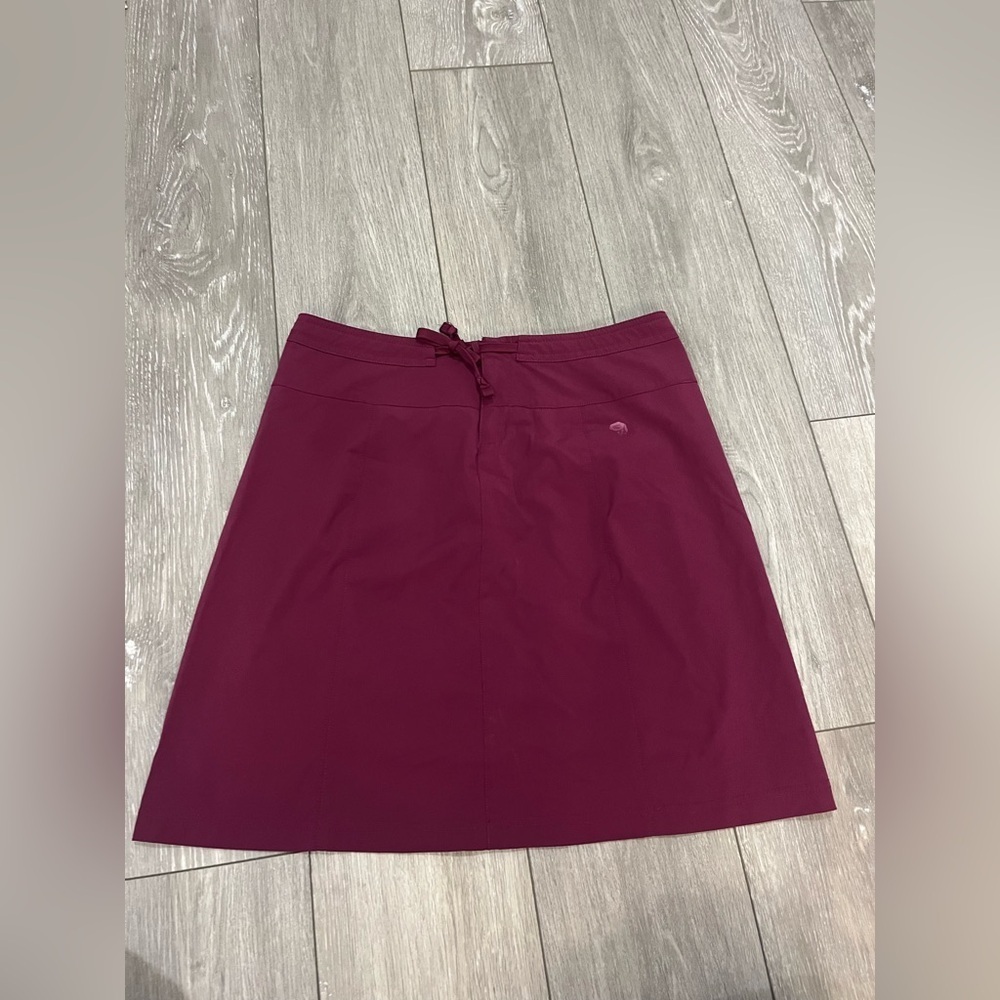Mountain Hardwear Yuma Trekkin Skirt  Plum Size 8 - Picture 3 of 9